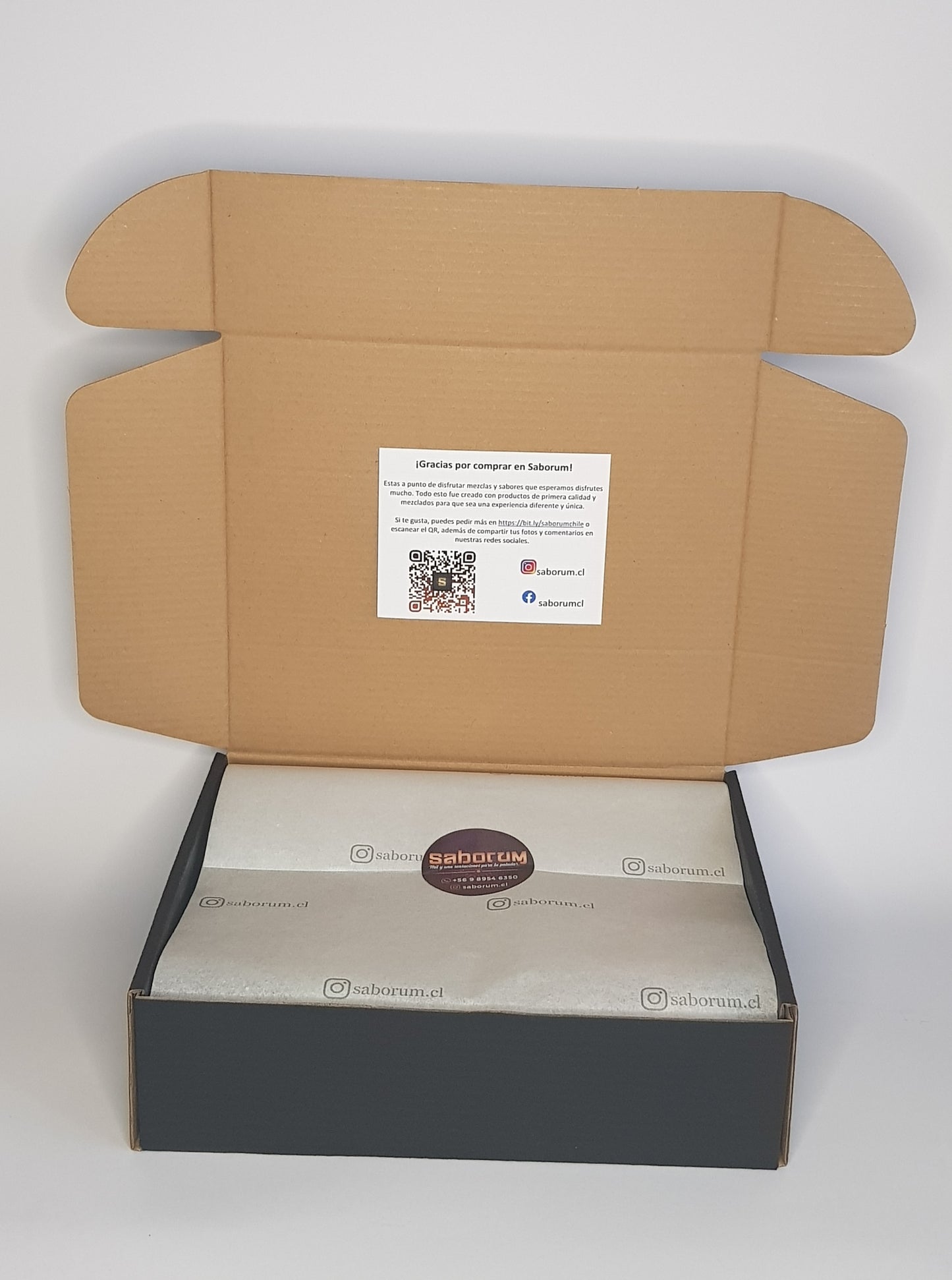 Caja Saborum con 2 recargas a elección